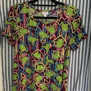 LuLaRoe Carly dress - Kermit the Frog